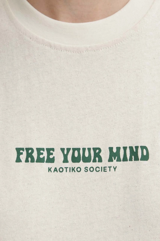 Kaotiko tricou din bumbac AO038.01S.G002