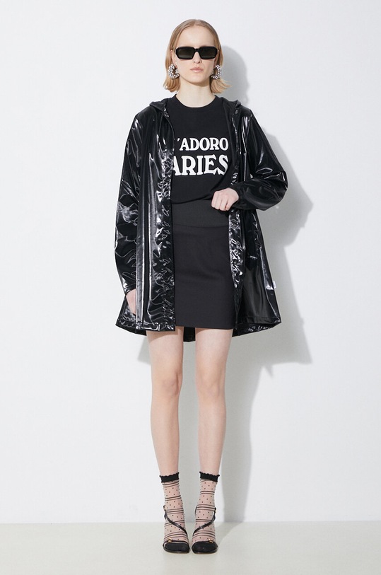 Aries cotton t-shirt JAdoro Aries SS Tee SUAR60008X black SS24
