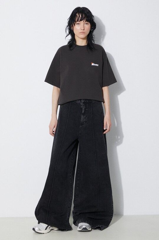 Butter Goods t-shirt bawełniany BGQ1241102 czarny SS24