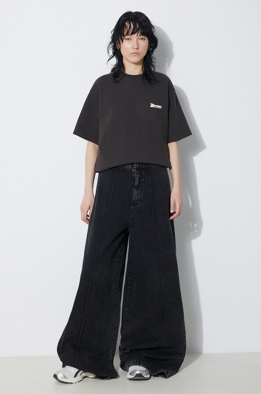 Butter Goods tricou din bumbac BGQ1241102 negru SS24