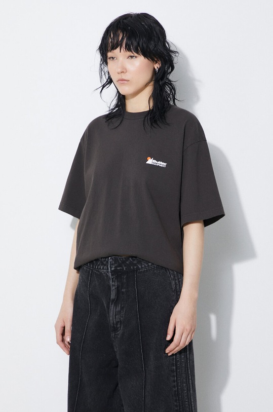 Butter Goods tricou din bumbac negru BGQ1241102