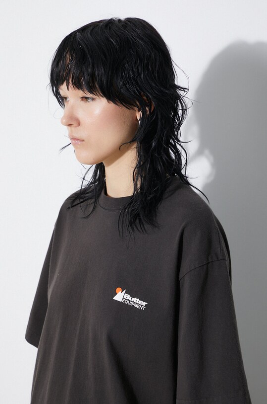Butter Goods t-shirt bawełniany BGQ1241102 czarny