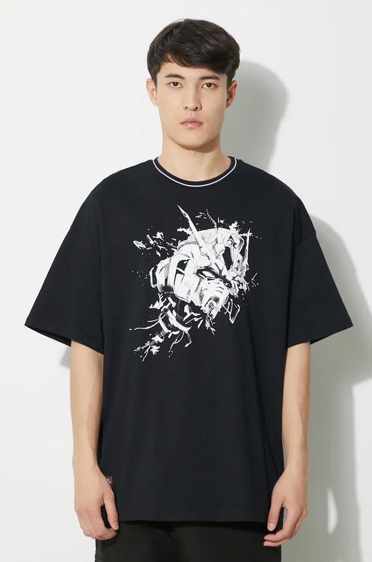 Levi's cotton t-shirt Levi's® x Gundam SEED cotton black A7412.0001
