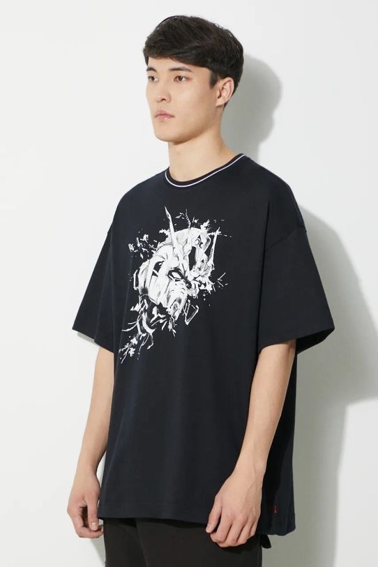 Levi's t-shirt in cotone Levi's® x Gundam SEED nero A7412.0001