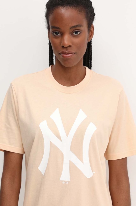 Бавовняна футболка 47 brand MLB New York Yankees BB017TEMIME617760AF