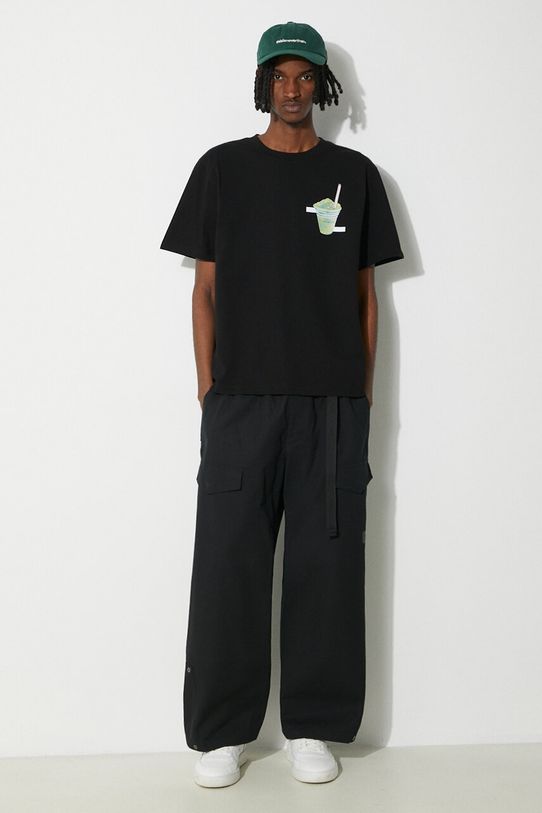 Filling Pieces tricou din bumbac Ice Vendor 74434011861 negru SS24