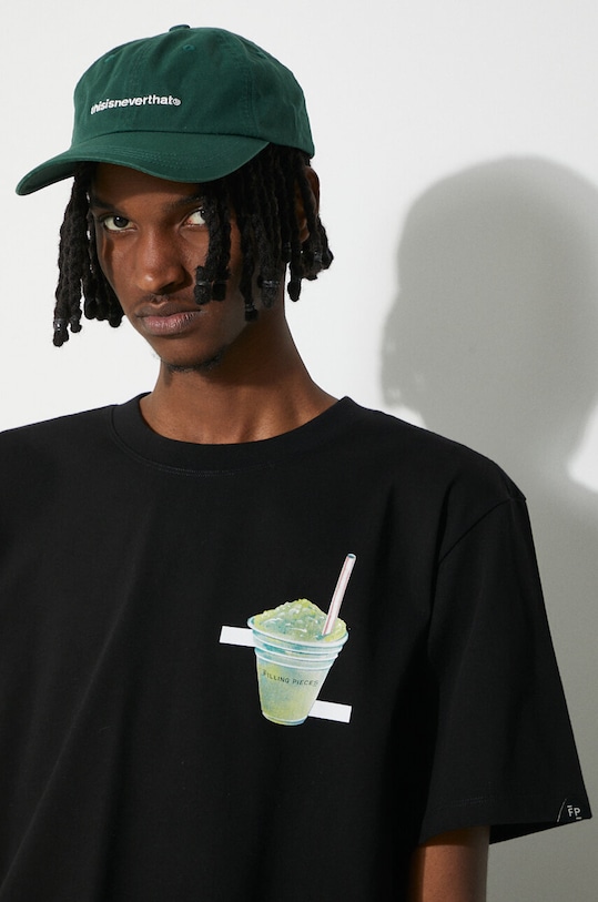 Pamučna majica Filling Pieces Ice Vendor 74434011861 crna