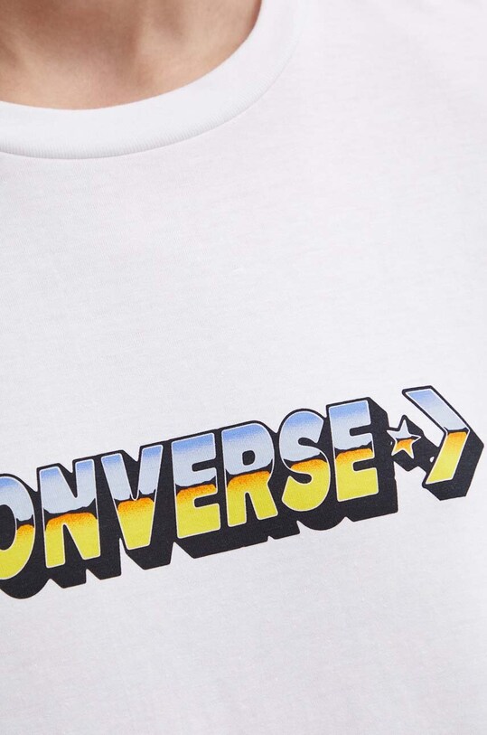 Хлопковая футболка Converse 10026416.A02