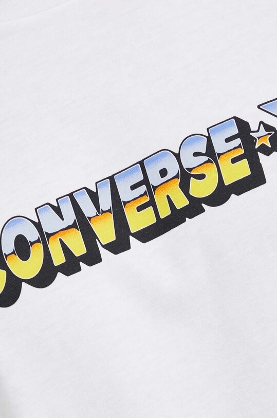 Хлопковая футболка Converse 10026416.A02