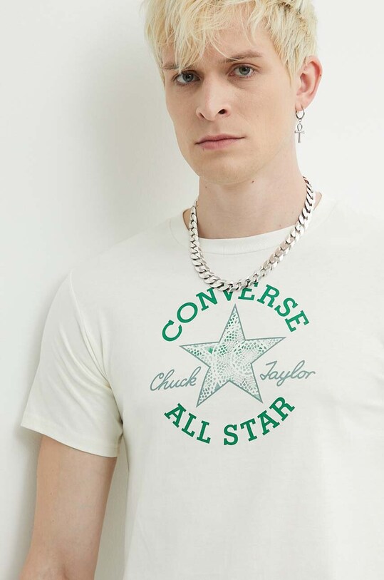 Хлопковая футболка Converse 10026362.A04