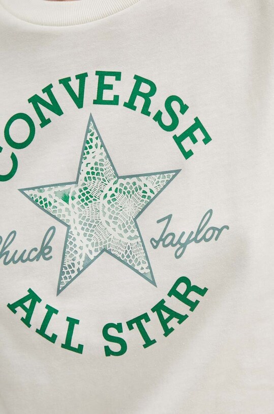 Хлопковая футболка Converse 10026362.A04