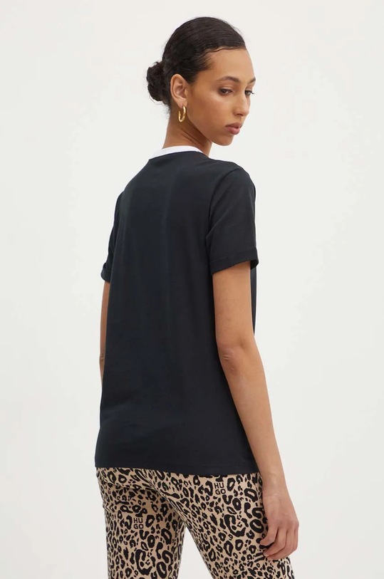 Îmbrăcăminte Converse tricou din bumbac 10026365.A02 negru