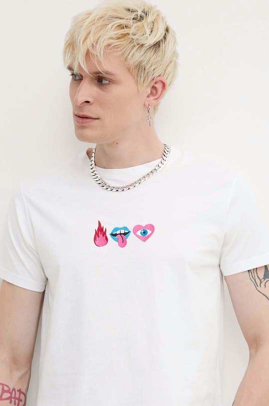 Βαμβακερό μπλουζάκι Kaotiko AM074.01.M002