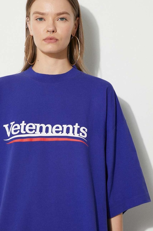 Pamučna majica VETEMENTS Campaign Logo T-Shirt UE64TR440N