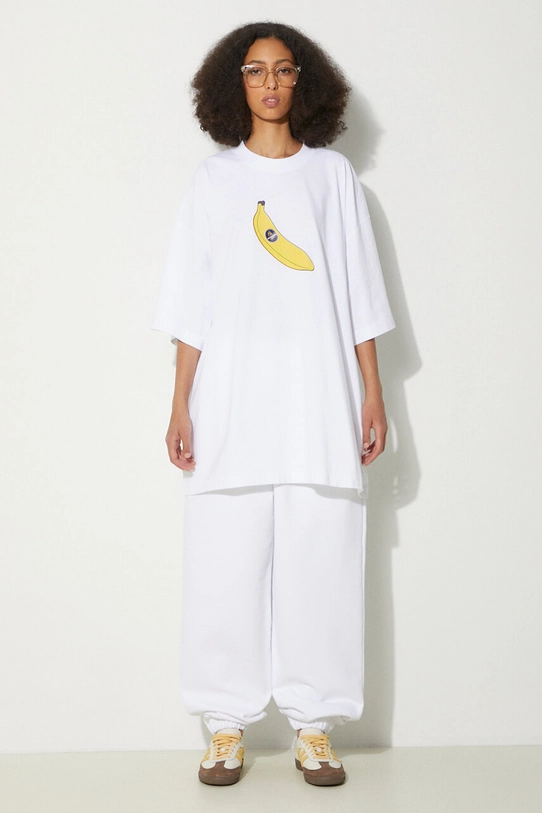 VETEMENTS cotton t-shirt Banana T-Shirt UE64TR380W white SS24