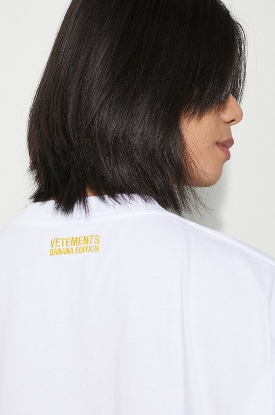 VETEMENTS t-shirt bawełniany Banana T-Shirt UE64TR380W