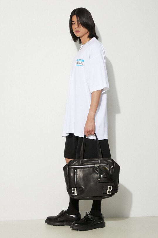 Odzież VETEMENTS t-shirt bawełniany My Name Is Vetements T-Shirt UE64TR130W biały