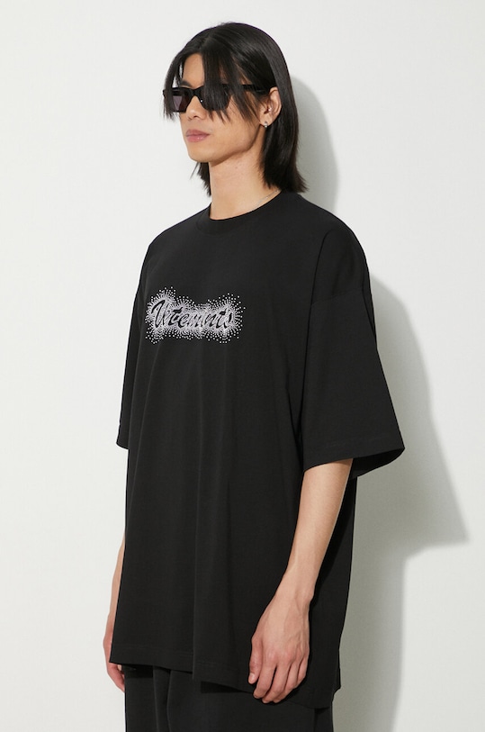 VETEMENTS cotton t-shirt Bling Logo T-Shirt UE64TR360B