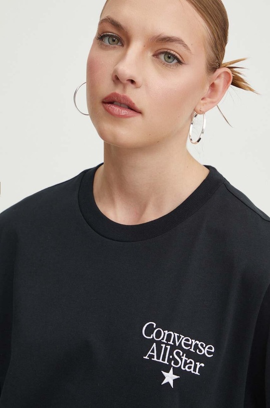 Хлопковая футболка Converse 10026461.A01