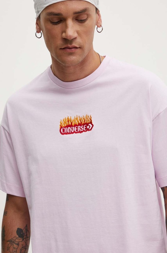 Bavlnené tričko Converse 10026466.A03