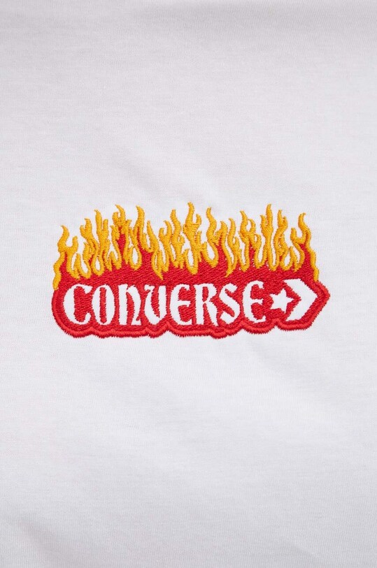 Хлопковая футболка Converse 10026466.A01