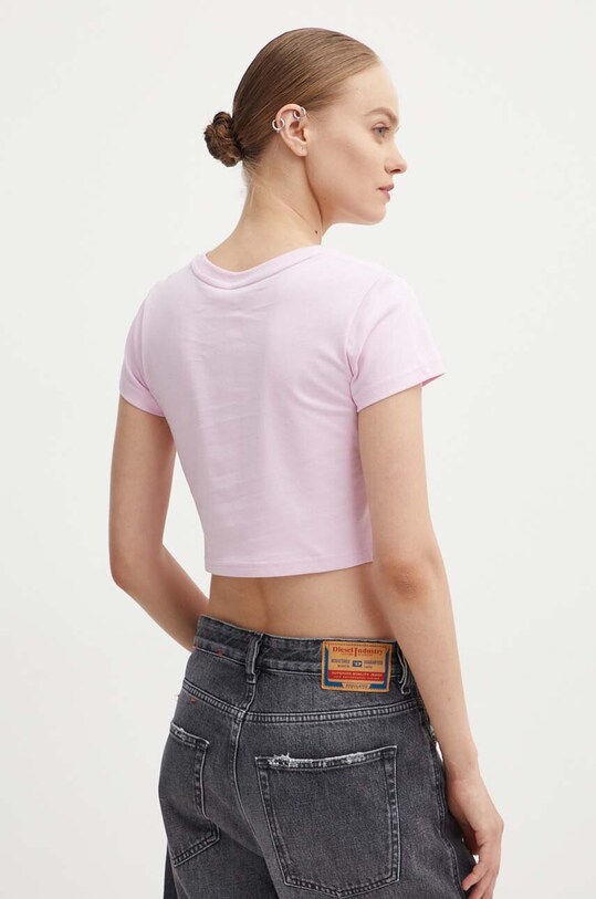 Одяг Бавовняна футболка Converse 10026369.A04 рожевий