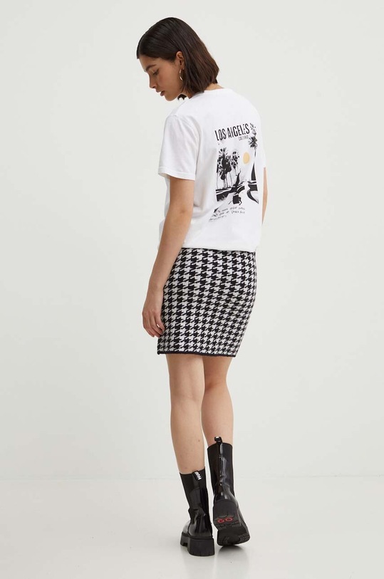 Oblečení Bavlněné tričko Kaotiko AN018.01.G002 bílá