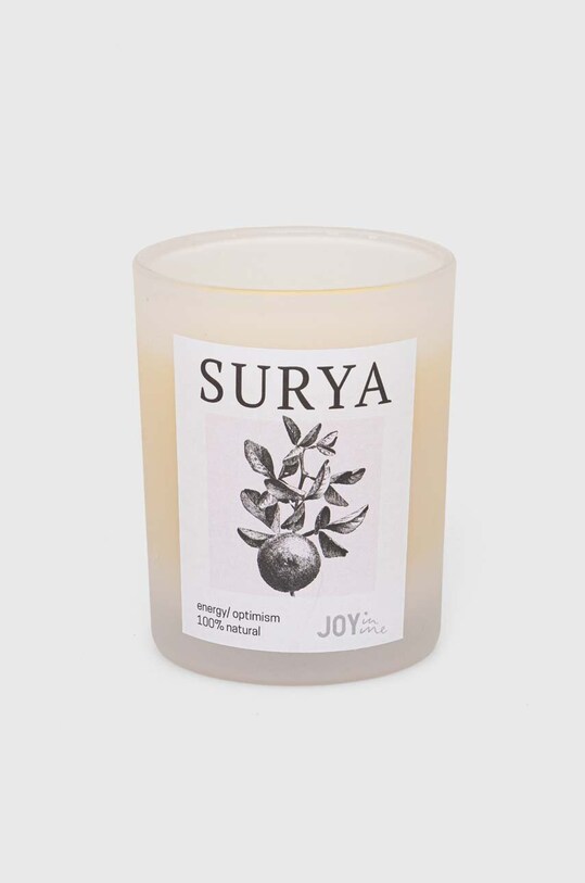 Свеча для практики йоги и медитации JOYINME Surya белый SURYA