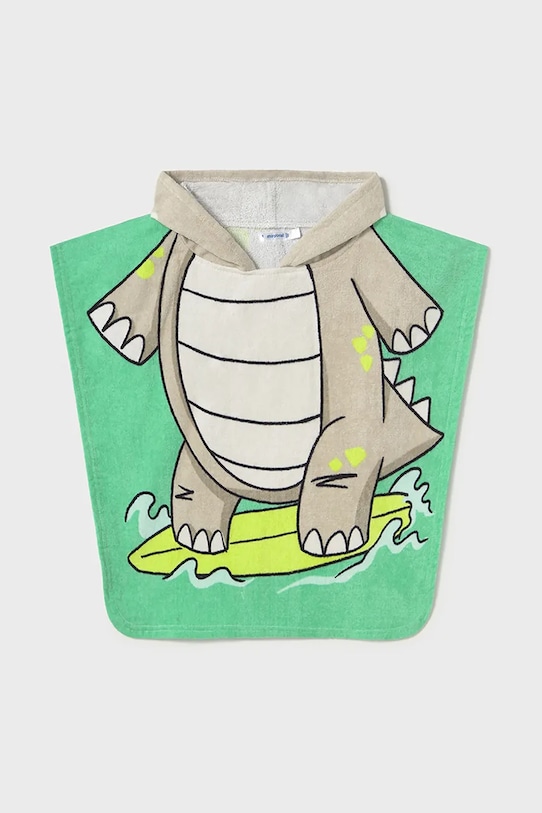 Παιδική βαμβακερή πετσέτα Mayoral 10894.3G.Baby.PPYA πράσινο SS25