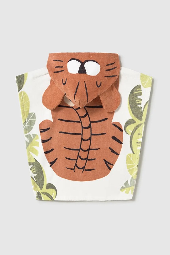 Детское хлопковое полотенце Mayoral 10894.3G.Baby.PPYA коричневый SS25