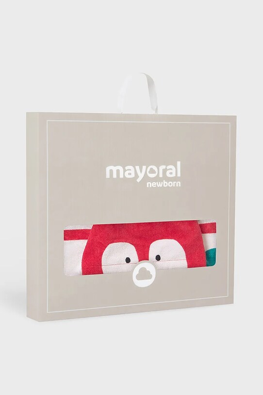 Бавовняний рушник для немовлят Mayoral Newborn червоний 9925.1N.Newborn.PPYH