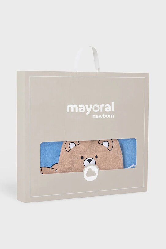 Хлопковое полотенце для младенцев Mayoral Newborn голубой 9925.1N.Newborn.PPYH