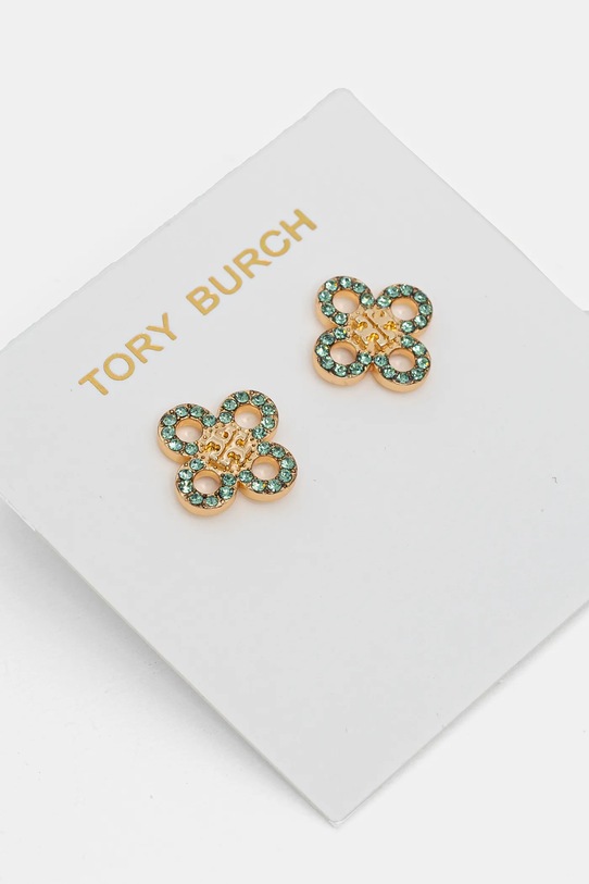 Сережки Tory Burch Kira циркон зелений 153724.300