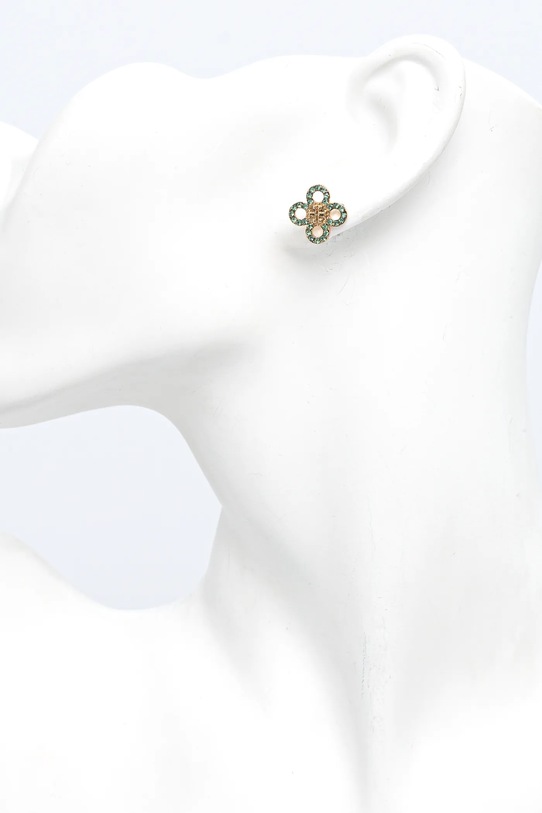 Сережки Tory Burch Kira 153724.300 зелений SS25