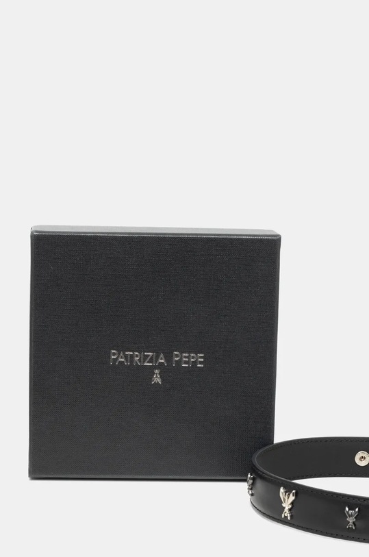 Patrizia Pepe colier din piele negru 8J0098.L048