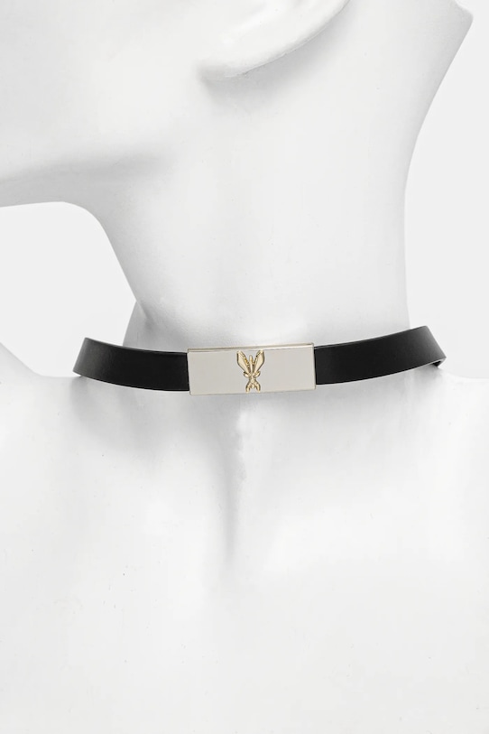 Кожаное ожерелье Patrizia Pepe 8J1722.L048 чёрный SS25