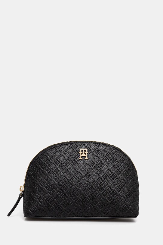 Косметичка Tommy Hilfiger аппликация чёрный AW0AW17339