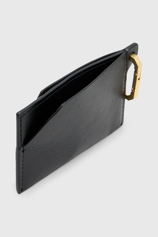 AllSaints portacarte in pelle HEX CARDHOLDER nero W398XB