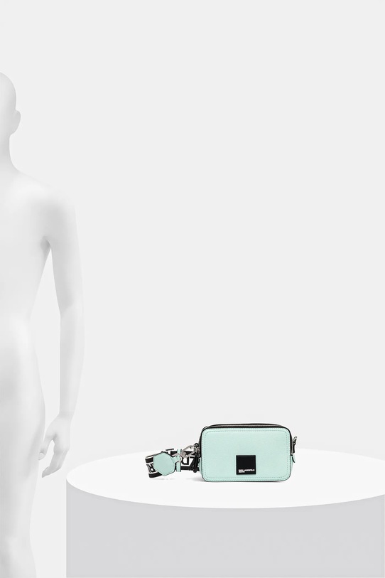 Τσάντα Karl Lagerfeld Jeans A1W30001 τιρκουάζ