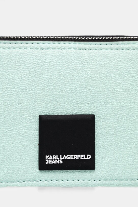 Kabelka Karl Lagerfeld Jeans tyrkysová A1W30001