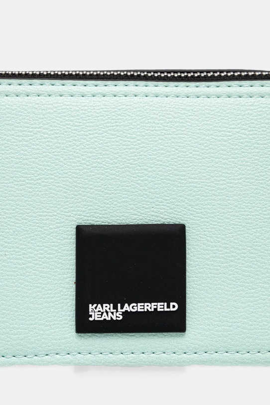 Τσάντα Karl Lagerfeld Jeans τιρκουάζ A1W30001