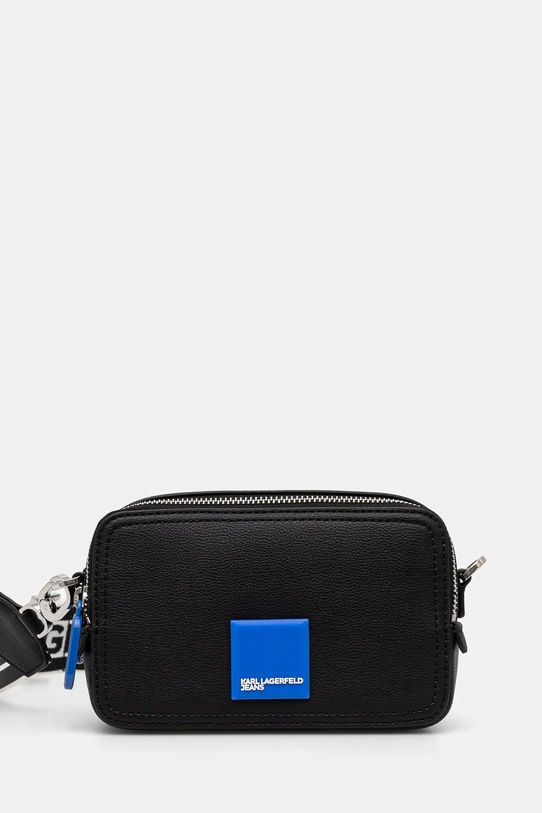 Karl Lagerfeld Jeans torebka aplikacja czarny A1W30001