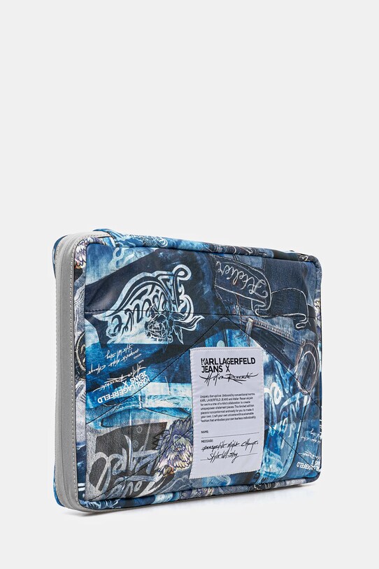 Torba za laptop Karl Lagerfeld Jeans A1W32131 plava SS25