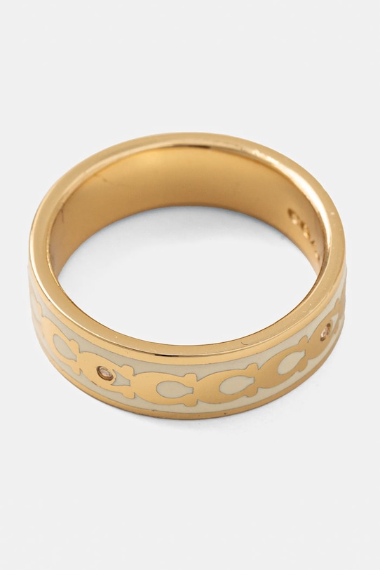Кольцо Coach 408102GLD100 золотой SS25