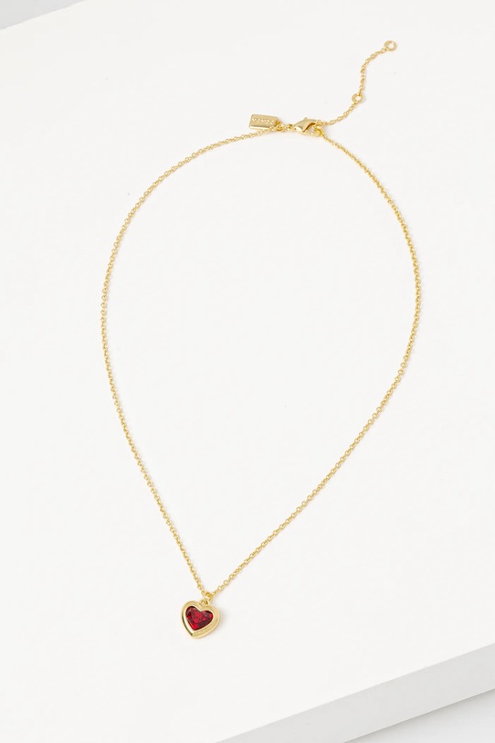 Coach naszyjnik cyrkonia złoty 422735GLD600