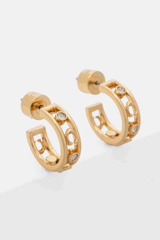 Coach kolczyki złoty 506215GLD710