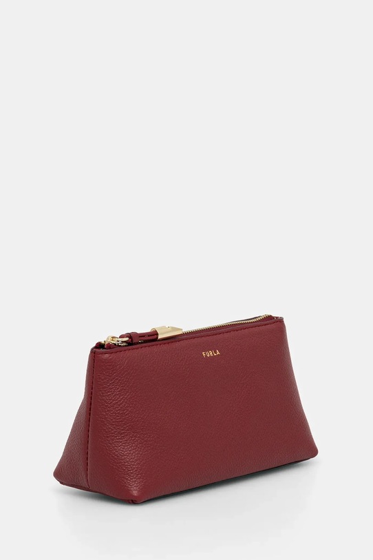 Furla kosmetyczka skórzana WE00710.BX3036.CGQ00 bordowy SS25
