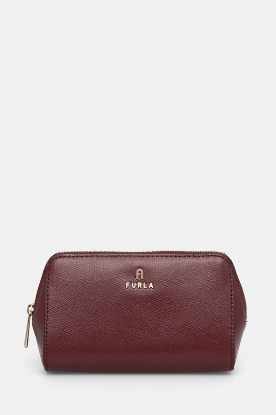 Кожаная косметичка Furla бордо WE00449.ARE000.26700