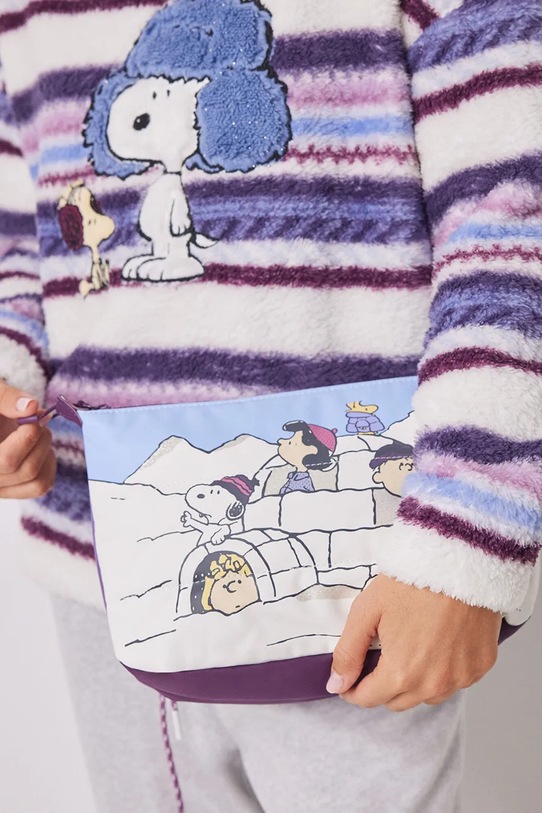 Kozmetická taška women'secret SNOOPY 4848841 béžová