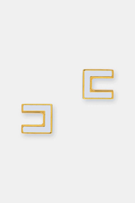 Náušnice Elisabetta Franchi ostatné modrá OR47K51E2